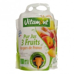 Fontaine 3 fruits verger 3l
