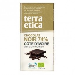 Chocolat noir 74% cote...