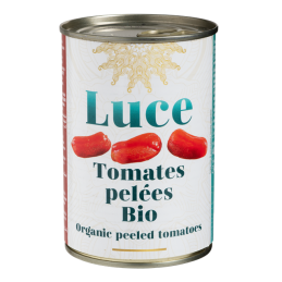 Tomates pelees boite 400g